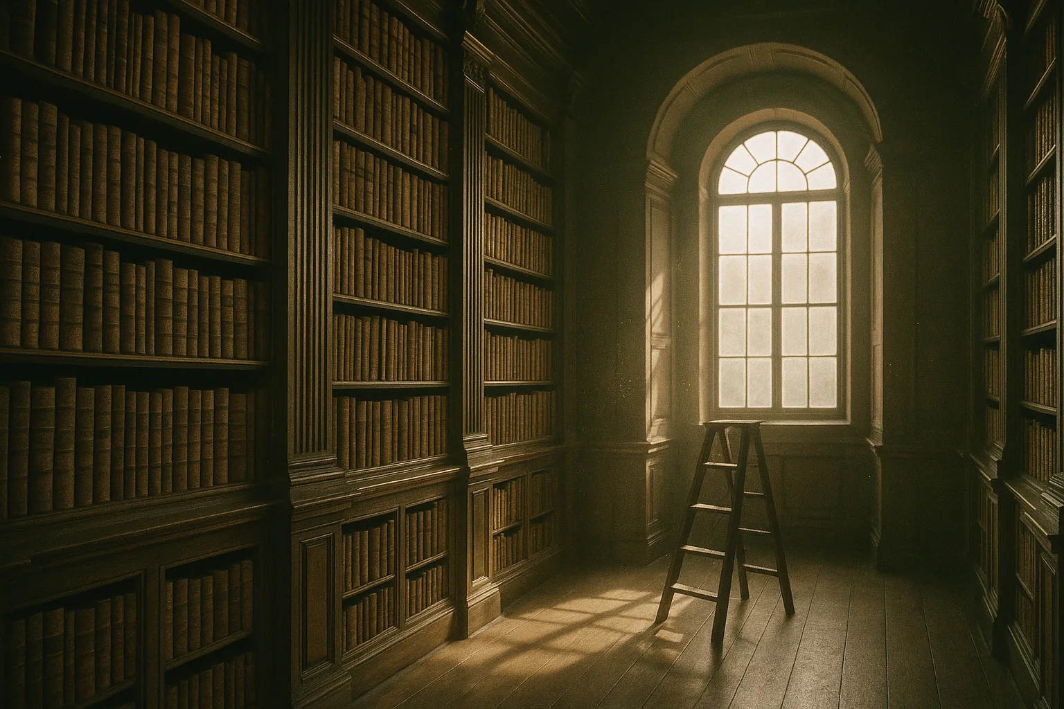 La biblioteca dello studio: clicca uno scaffale per scoprire come funziona Atheneo